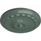 Ekena Millwork Flower Spiral Ceiling Medallion (Fits Canopies up to 2"), 12 1/4"OD x 2 1/4"P, Cloud Burst CM12FLCBF - alternate 4
